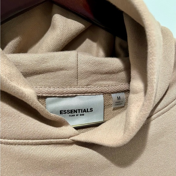 Essentials Fear Of God Hoodie, Khaki- Men’s Medium NWOT Rare - Picture 5 of 7